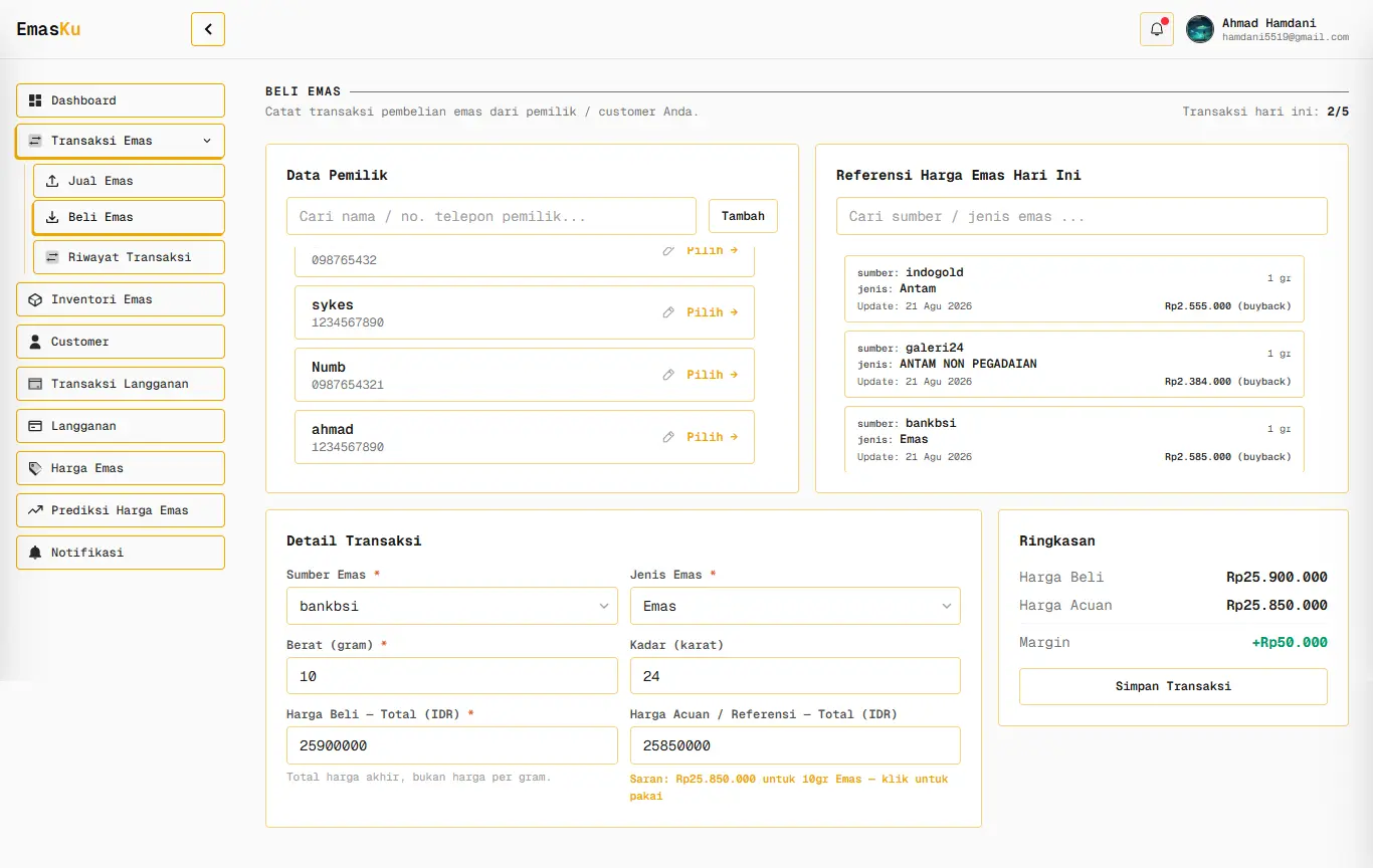 Emasku screenshot 3