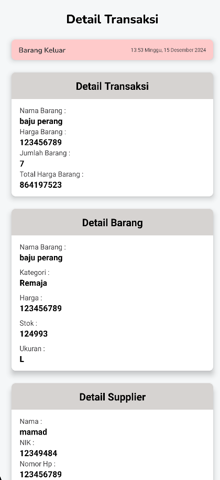 Warehouse Monitoring App & API screenshot 21