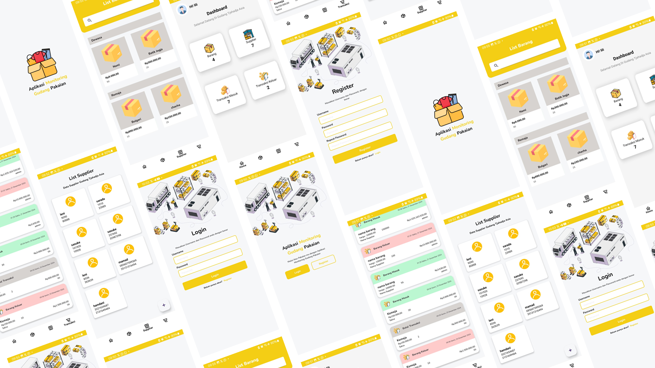 Warehouse Monitoring App & API screenshot 1